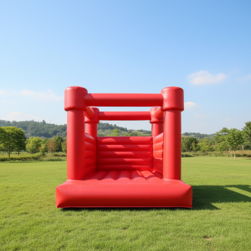Rood springkussen 