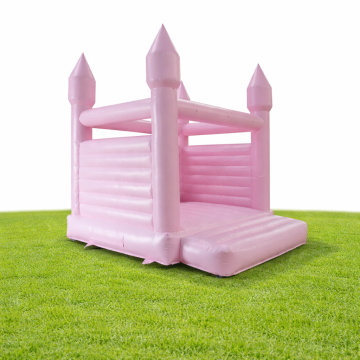 roze springkasteel